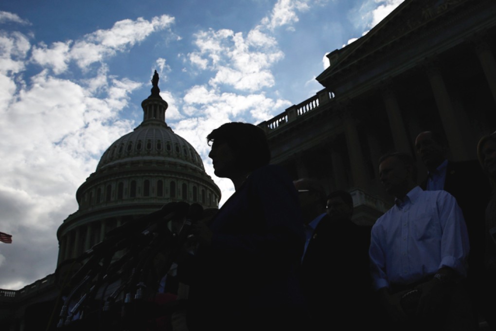 Gridlock in the US Congress could lead to a government shutdown on Monday night. Photo: AFP