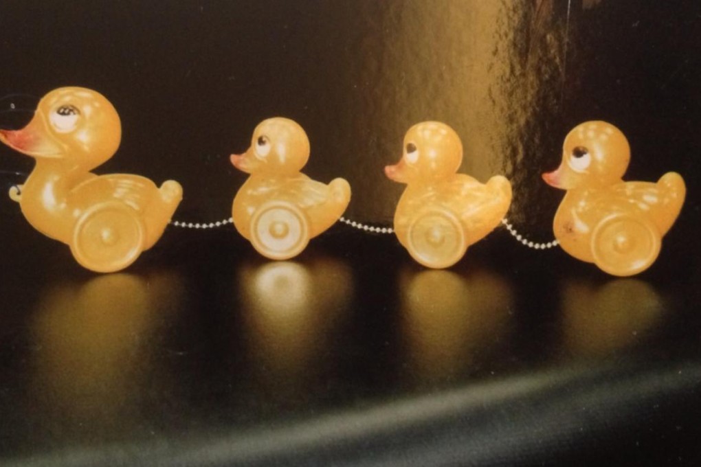 LT Lam made the first yellow rubber ducks in 1949. Photo: SCMP Pictures