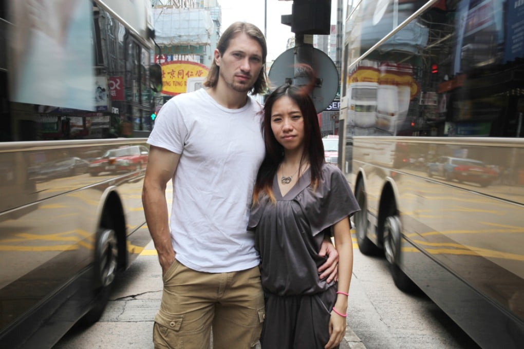 Lindell Lucy (left) and Leung Chung-yan say Convoy Financial Services mis-sold Leung the complex insurance product "Harvest 101", created by Standard Life. Photo: Paul Yeung