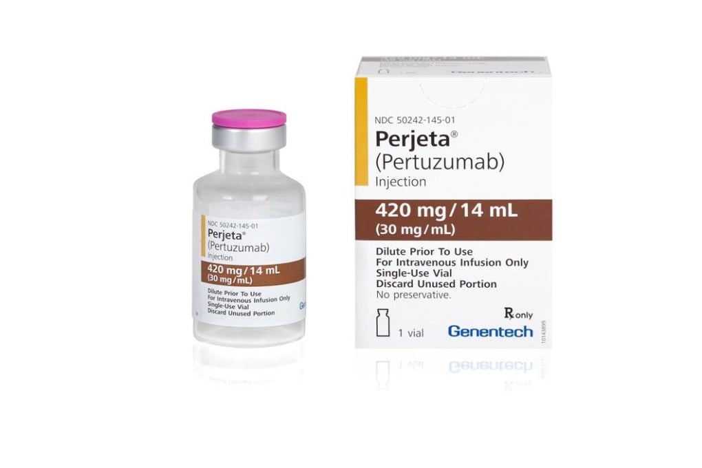 Perjeta, the biotech drug from Roche. Photo: AP