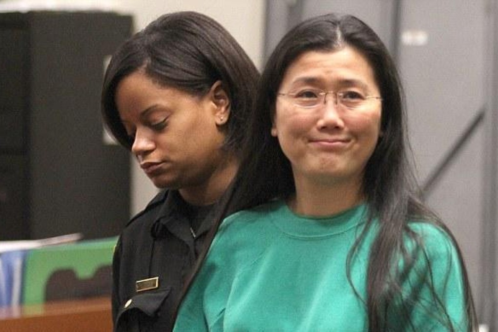 Li Tianle was jailed for life for murdering her husband Wang Xiaoye. Photo: AP