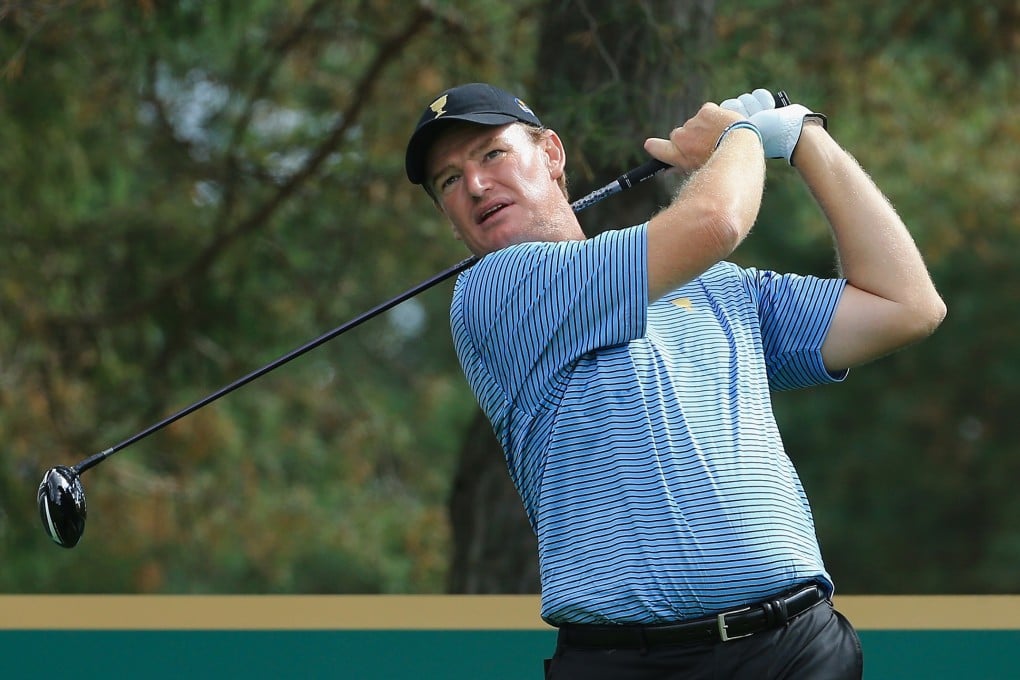 Ernie Els says he enjoys helping young South African players. Photo: AFP