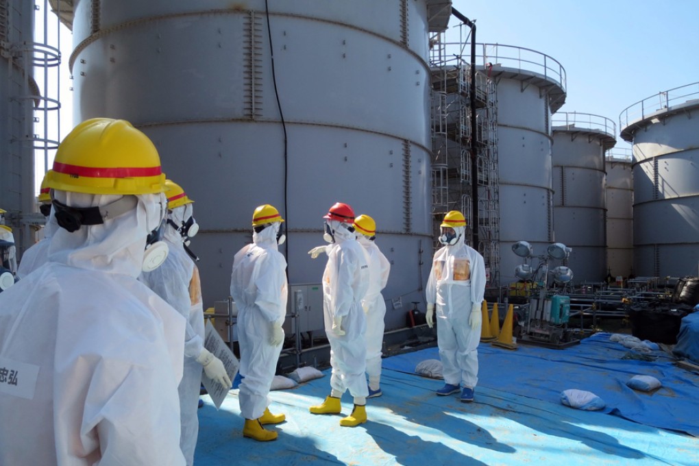 4 tonnes of rainwater with radiation leaked