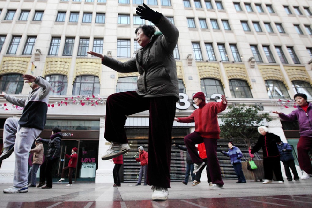 A number of mainland developers are also building homes for the elderly to diversify their income sources because of the market potential and the policy risks in the private residential market. Photo: Bloomberg