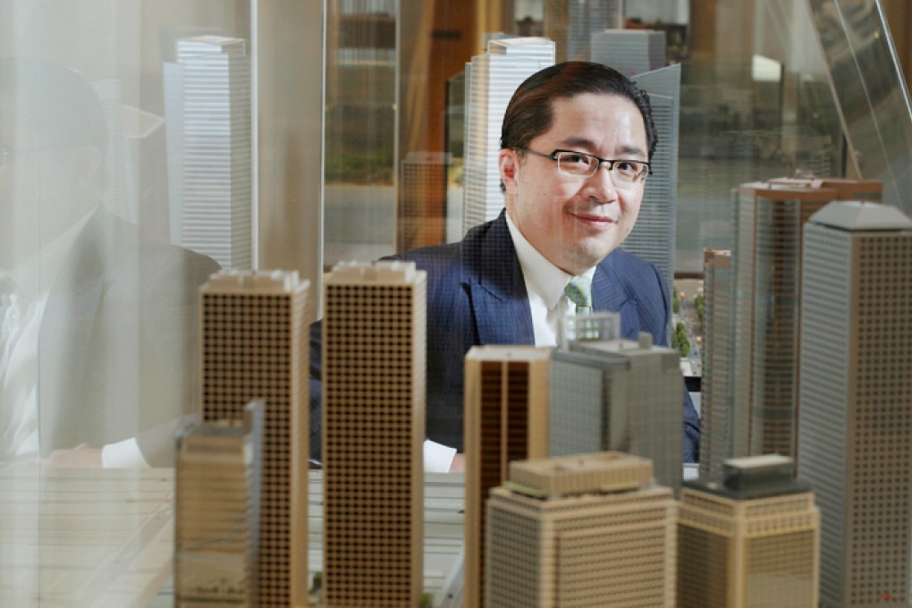Hongkong Land's Raymond Chow is upbeat. Photo: Paul Yeung