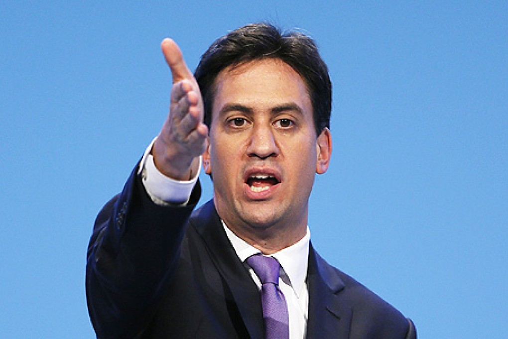 Britain's leader of the opposition Labour party Ed Miliband. Photo: Reuters