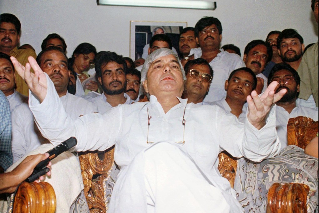 Lalu Prasad Yadav is disqualified from parliament. Photo: AP