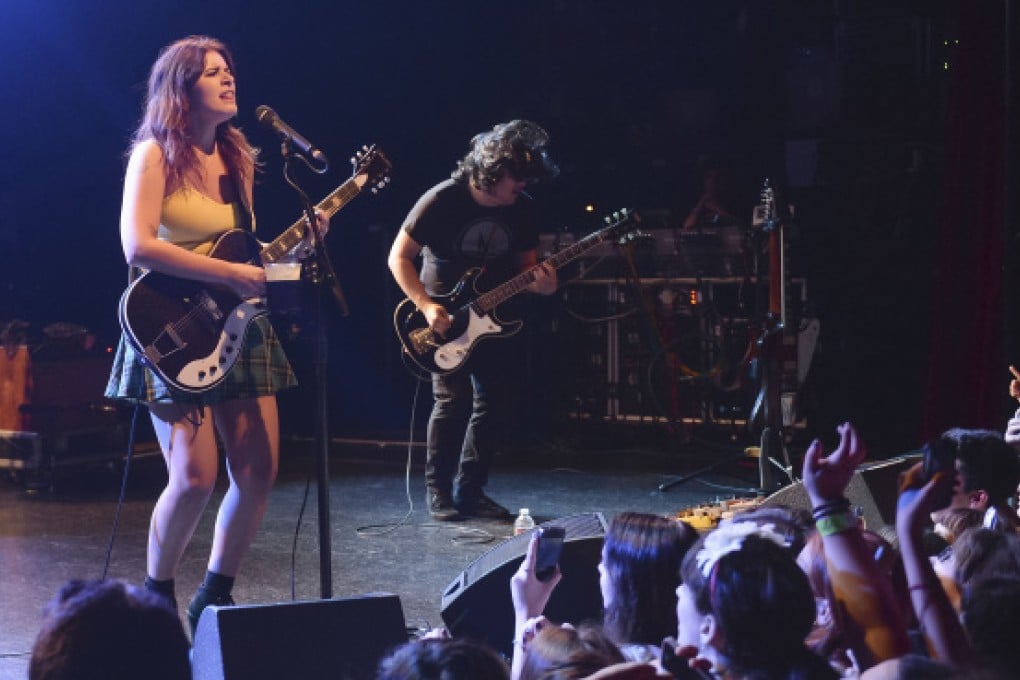 Best Coast play the El Rey Theatre in Los Angeles. Photo: AFP