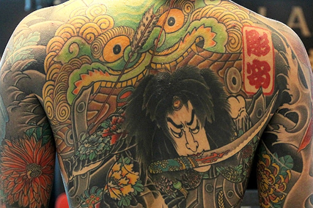A full back tattoo by award-winning Taiwanese tattoo artist Chen Cheng-hsiung, better known as Diau An. Photo: KY Cheng