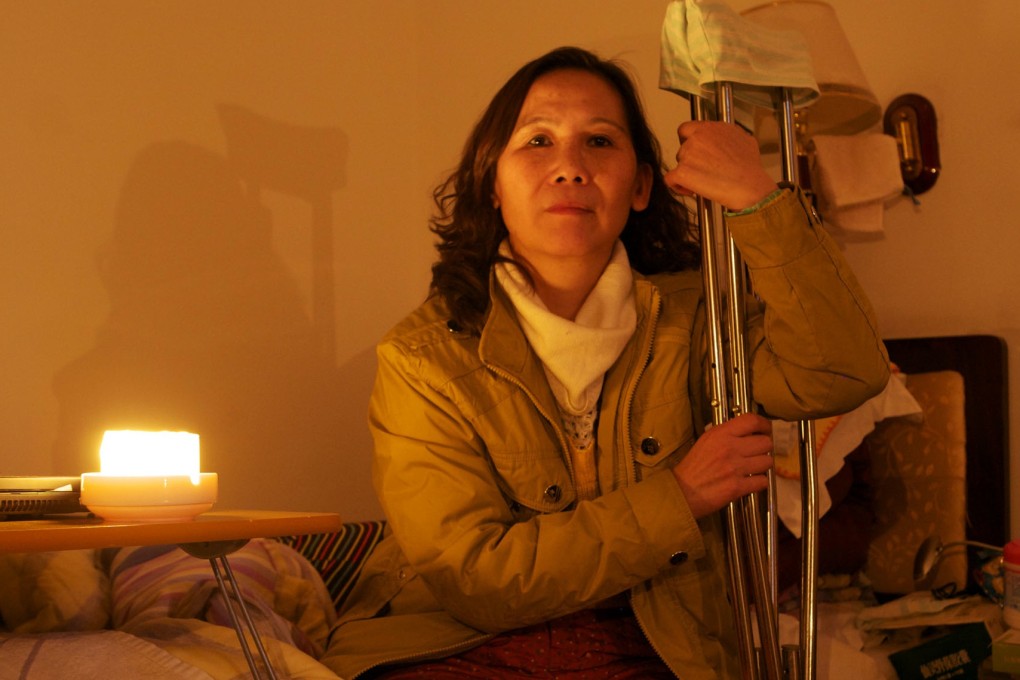 Human rights lawyer Ni Yulan in 2011. Photo: Paul Mooney