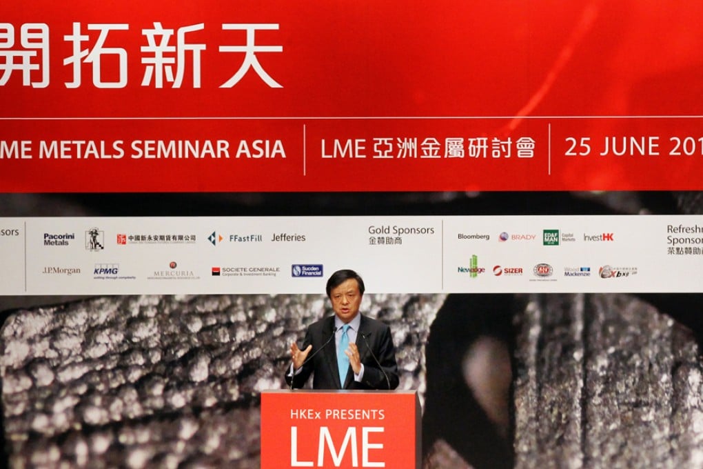 Hopes that the LME might break into the mainland market are now fading. Photo: SCMP