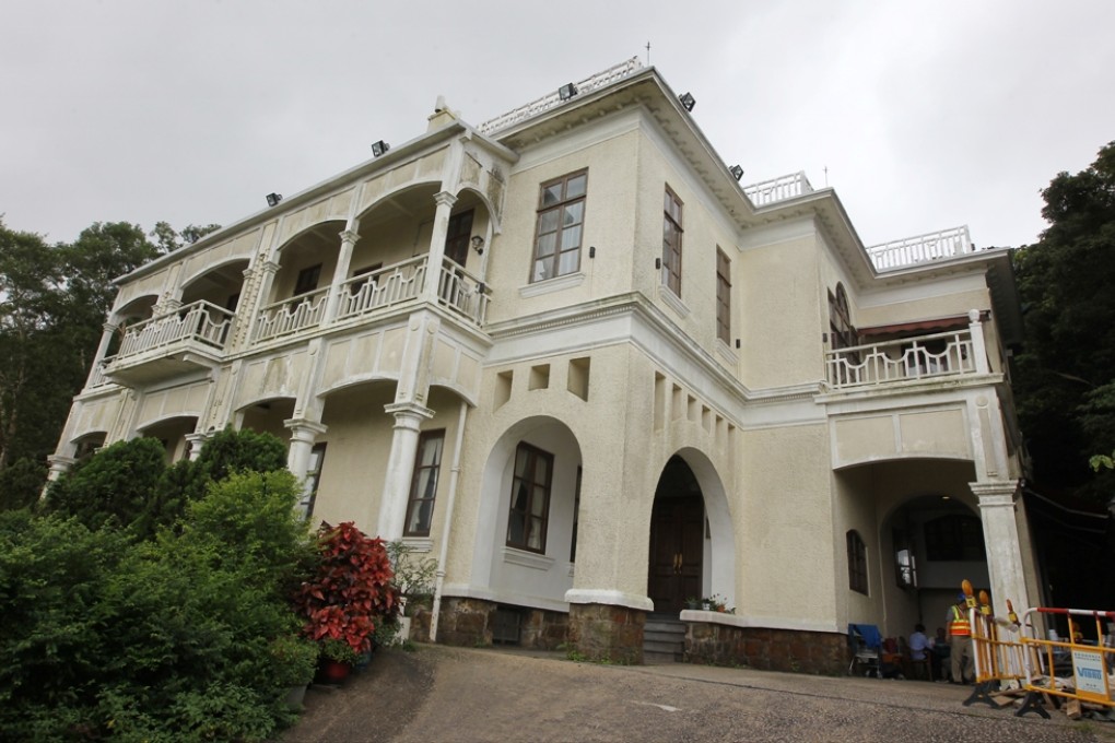 A historic building at 27 Lugard Road, The Peak. There is a plan to turn this house into a hotel. Photo: Edward Wong