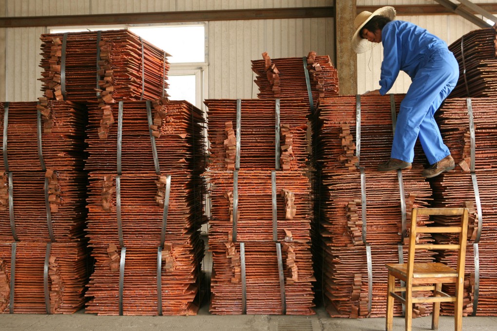 Copper importers are likely to increase orders for shipments next year to restore stocks, industry sources and traders said. Photo: Bloomberg