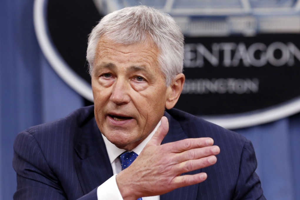 Defence Secretary Chuck Hagel said the US would continue to maintain relentless pressure on terrorist groups. Photo: Reuters