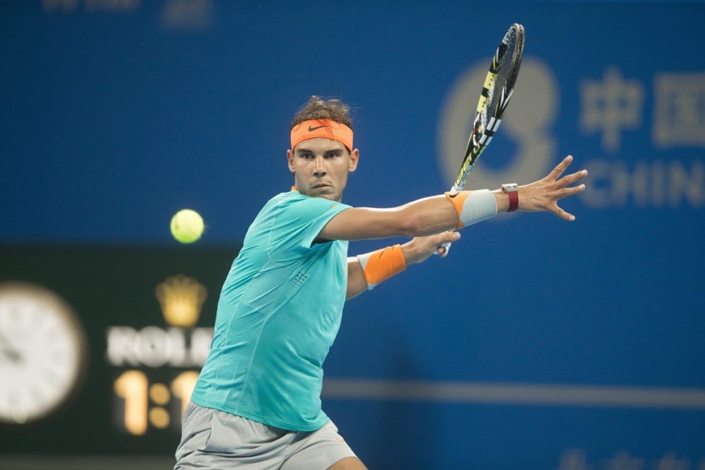 Rafael Nadal can set a new Masters record by winning in Shanghai. Photo: AP