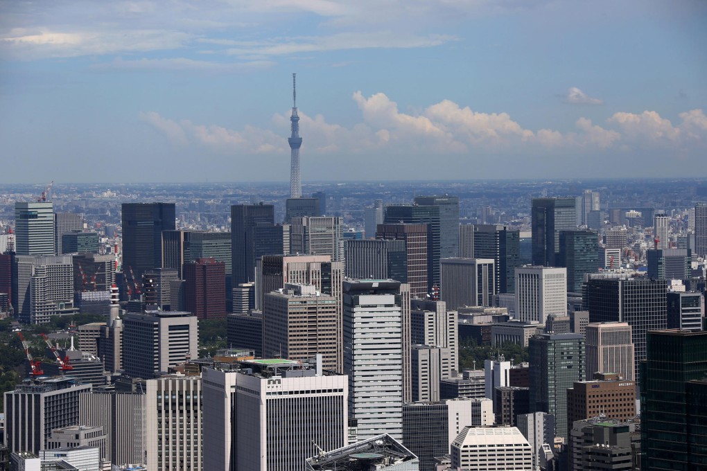With property prices less than half of their 1980s peak, Tokyo is 'cheap' in comparison to Hong Kong and Singapore. Photo: Bloomberg