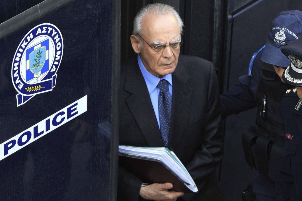 Former Greek Defence Minister Akis Tsochadzopoulos. Photo: AP