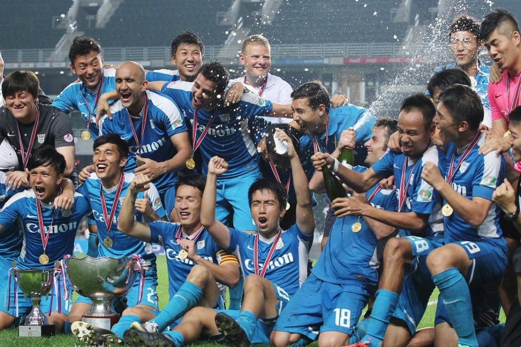 Kitchee won the FA Cup this year, beating Sun Pegasus in the final at Hong Kong Stadium. Photo: Nora Tam