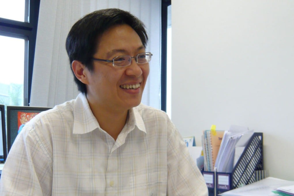 Chris Yiu Kun-man, a project manager with the Centre for Sign Linguistics and Deaf Studies at Chinese University.