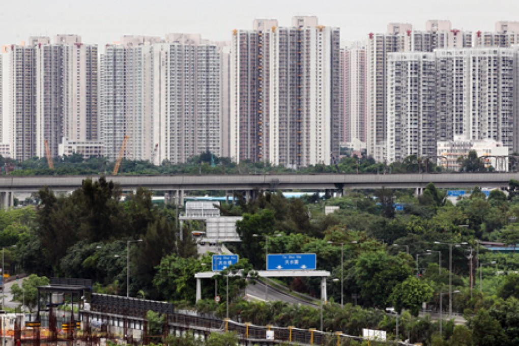 Tin Shui Wai in Yuen Long where six dogs were found dead in a village. Photo: Nora Tam
