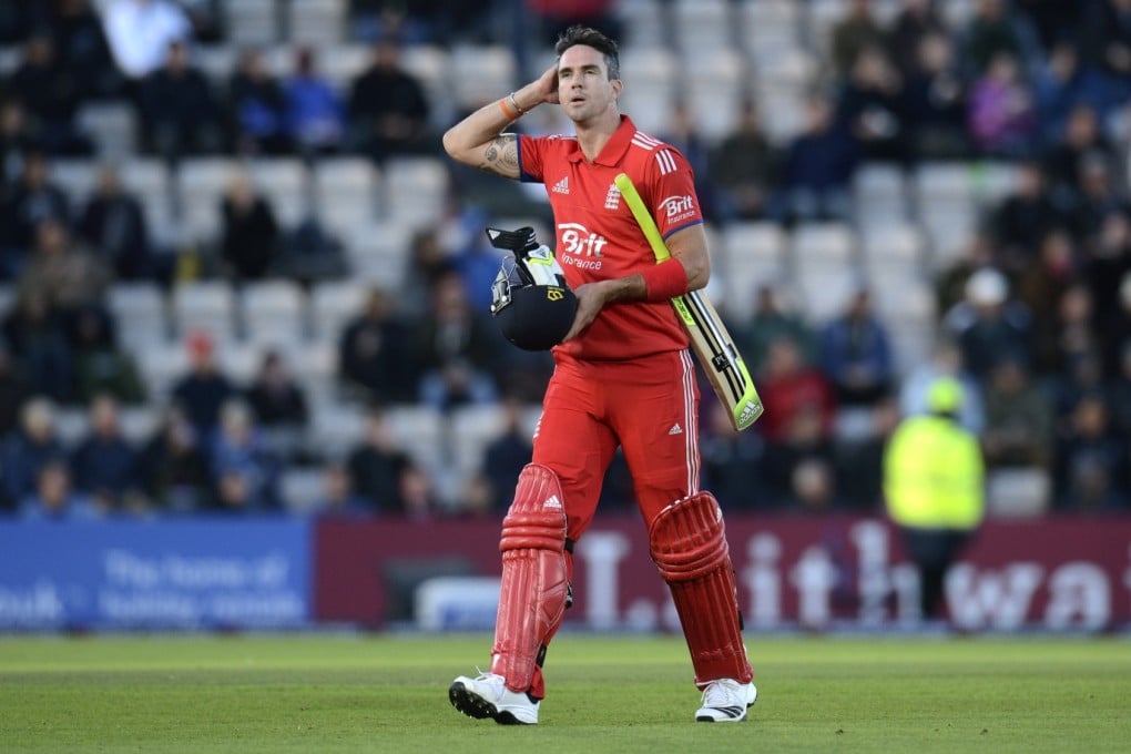 Kevin Pietersen has been awarded damages over an advertisement suggesting he tampered with a bat. Photo: AFP