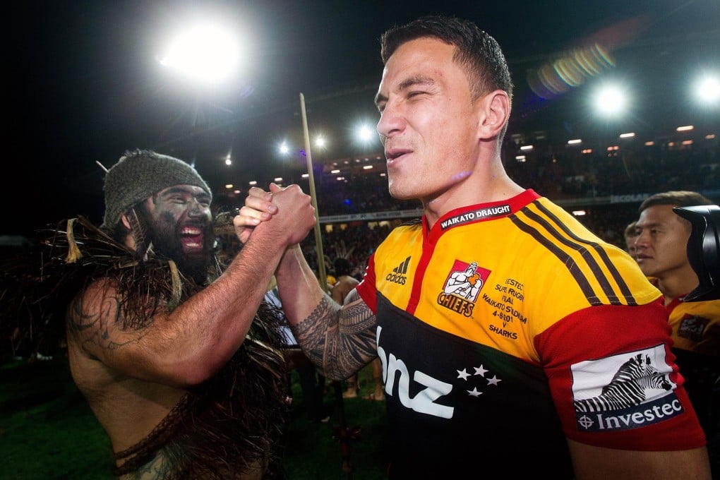 Sonny Bill Williams' actions divide fans. Photo: AFP