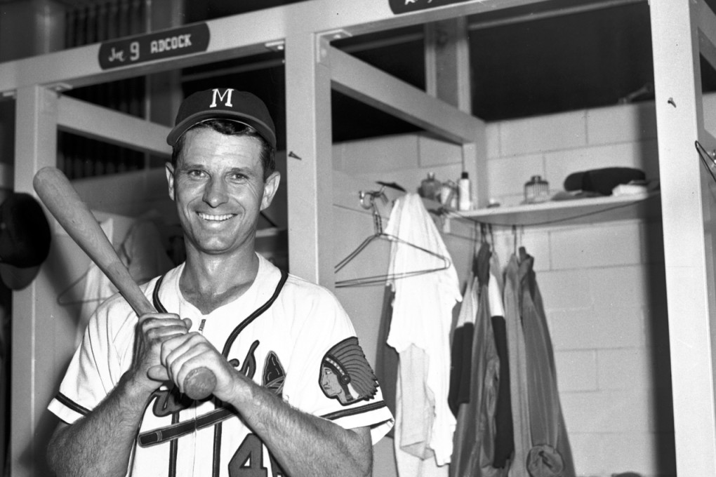 Milwaukee Braves' Andy Pafko in 1953. Photo: AP
