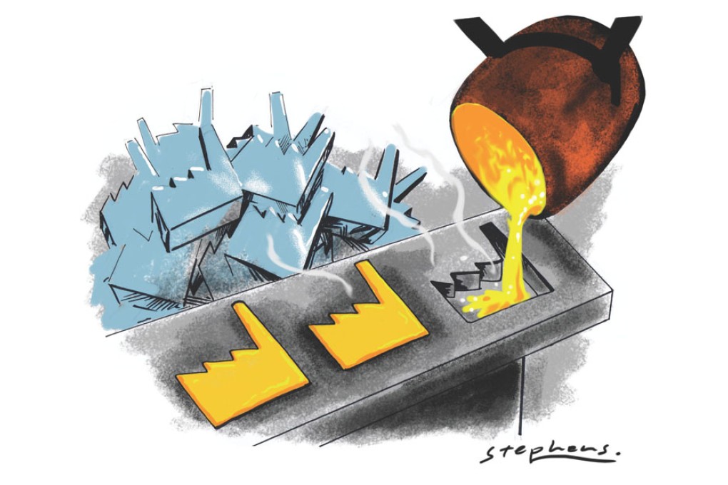 Over-capacity of crude steel is a severe problem for Chinese authorities