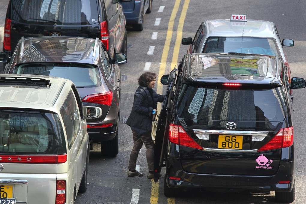 Double parking is causing congestion. Photo: Dickson Lee
