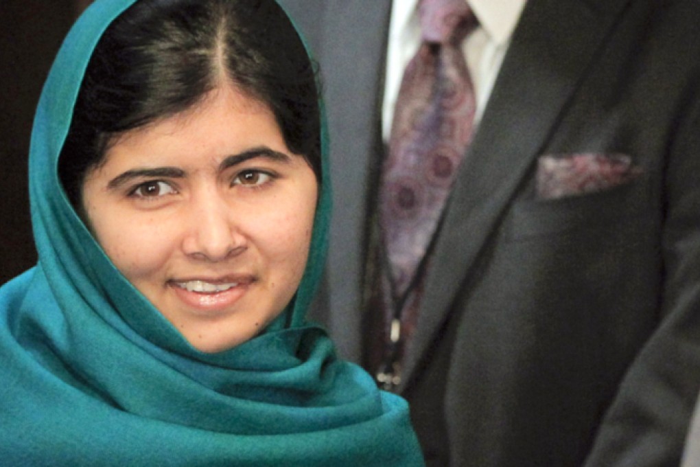 Malala Yousafzai was shot in the head by the Taliban. Photo: Reuters