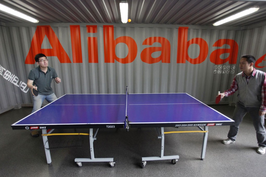 The line between the internet world and the financial sector is blurring with Alibaba's acquisition of a 51 per cent stake in Tianhong Asset Management. Photo: Reuters
