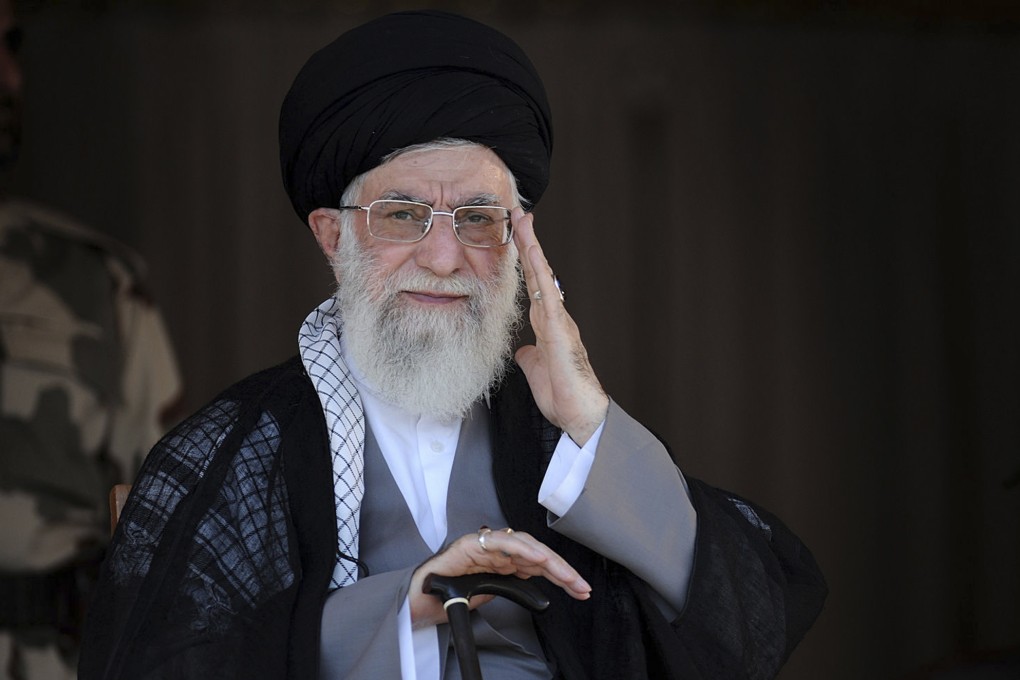 Iran's supreme leader Ayatollah Ali Khamenei