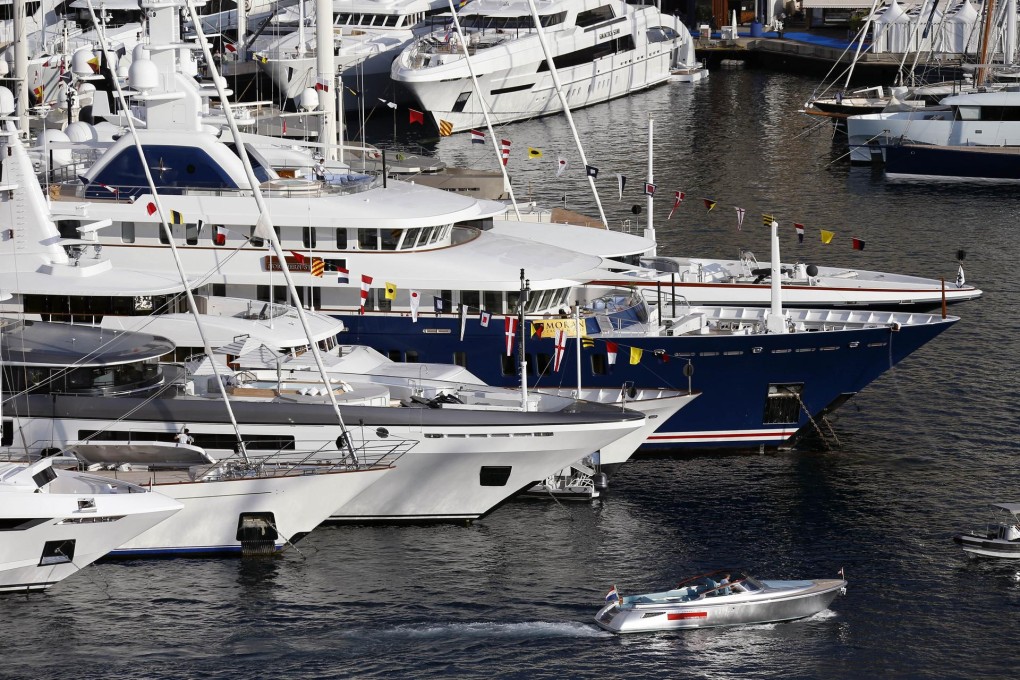 The Asian market for super-yachts will have huge potential, particularly in China, amid a boom in high-net-worth individuals. Photo: AFP