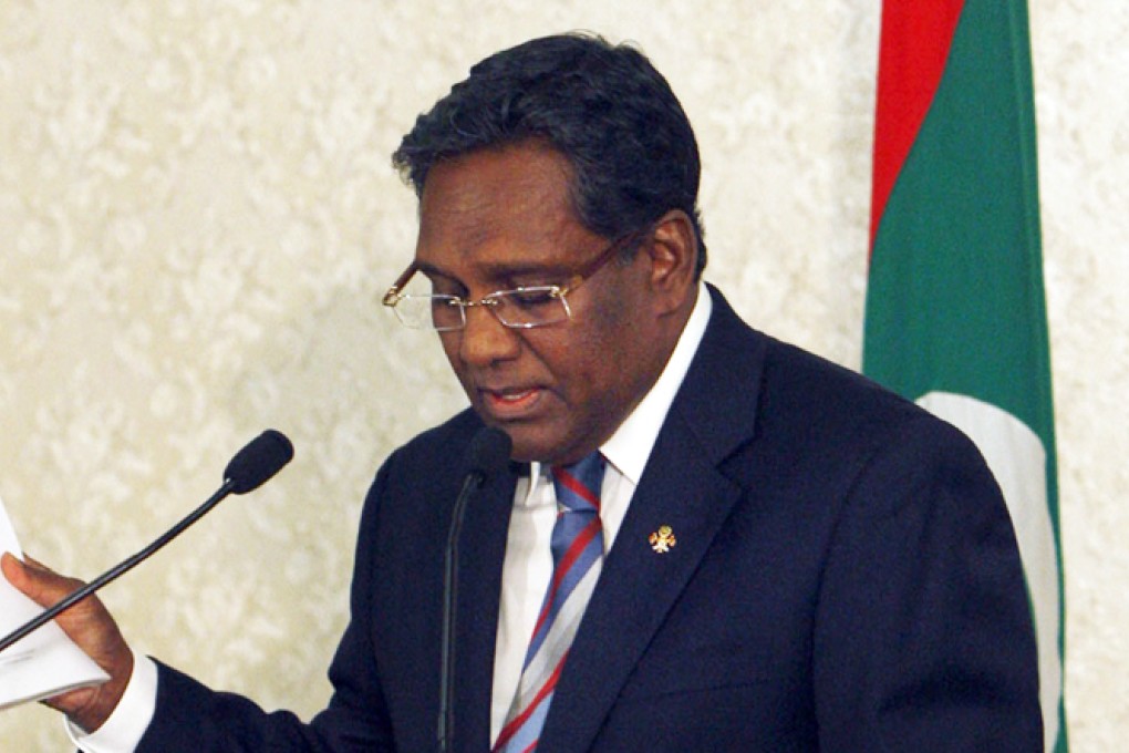 Maldives President Mohammed Waheed Hassan. Photo: AP