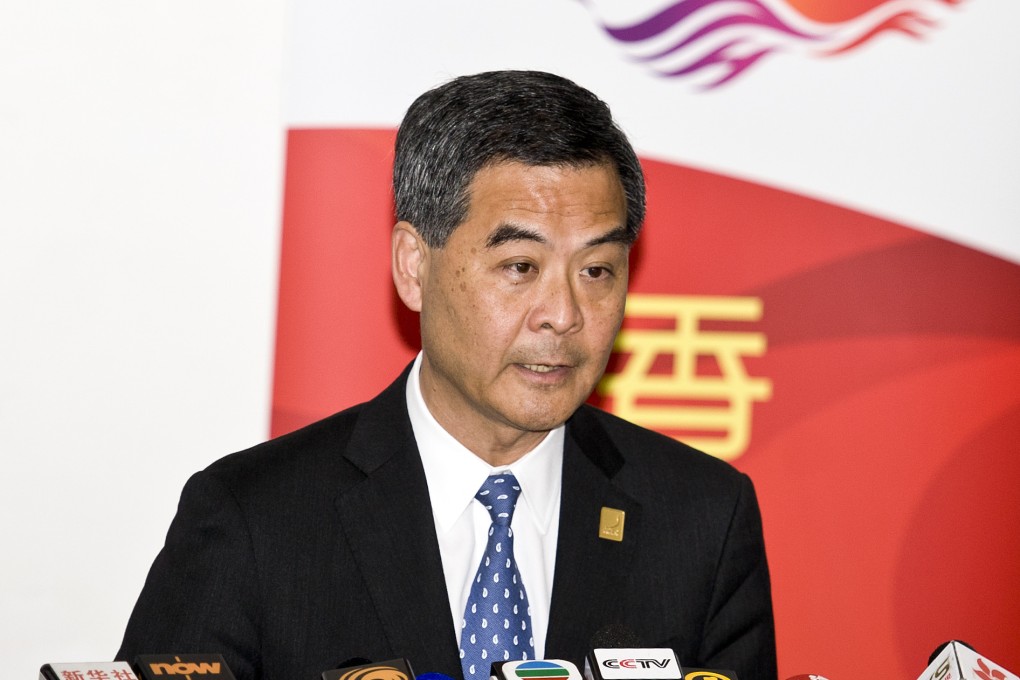 Hong Kong Chief Executive Leung Chun-ying. Photo: Xinhua