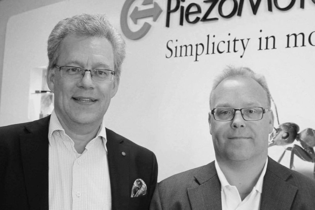 (Left) Johan Westermark, CEO