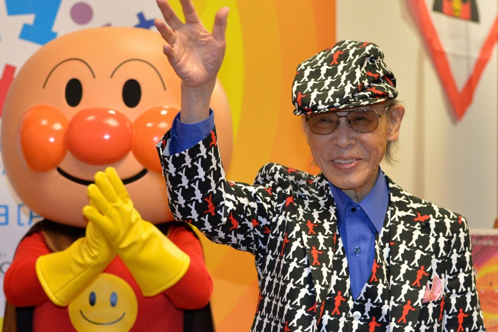 Takase Yanashi at an Anpanman exhibition in May. Photo: AFP