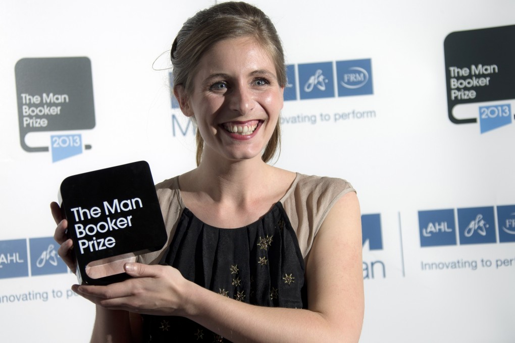 Eleanor Catton after she was named the winner. Photo: AP