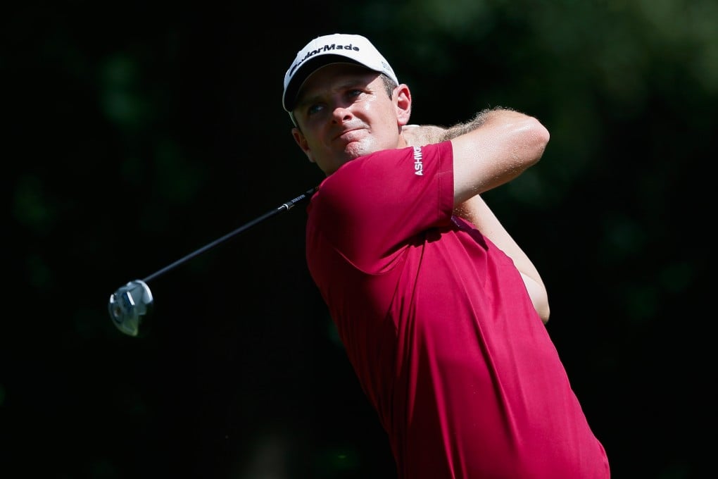 Justin Rose leads the PGA Grand Slam of Golf. Photo: AFP