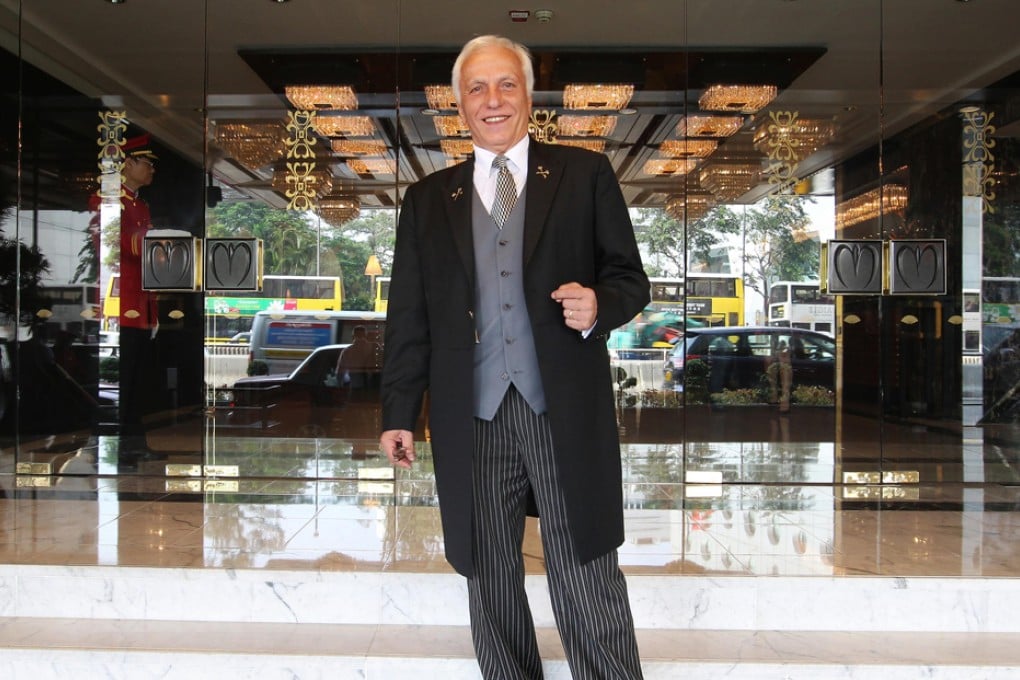 Chief concierge Giovanni Valenti's passion for his job keeps him going. Photo: Jonathan Wong