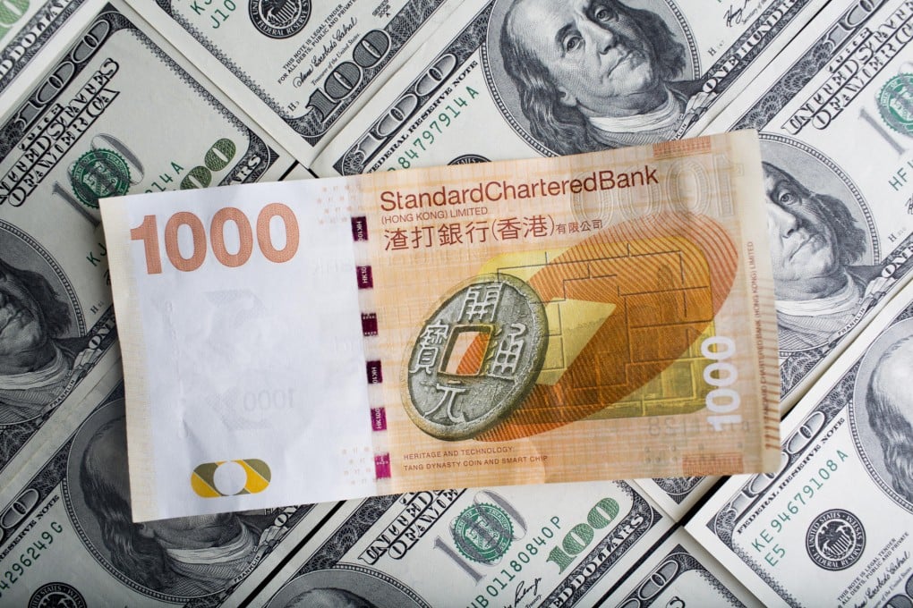 The Hong Kong dollar's link to the US dollar, set up in 1983, weathered the storm of the Asian financial crisis in 1998. Photo: Bloomberg