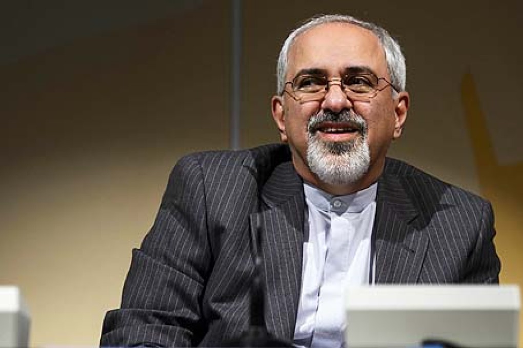 Iran's Foreign Minister Mohammad Javad Zarif at a press conference closing two days of closed-door nuclear talks in Geneva. Photo: AFP