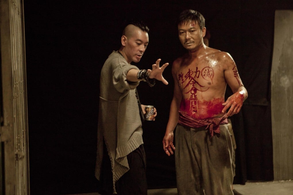 Juno Mak (left) directs Chin Siu-ho in Rigor Mortis.