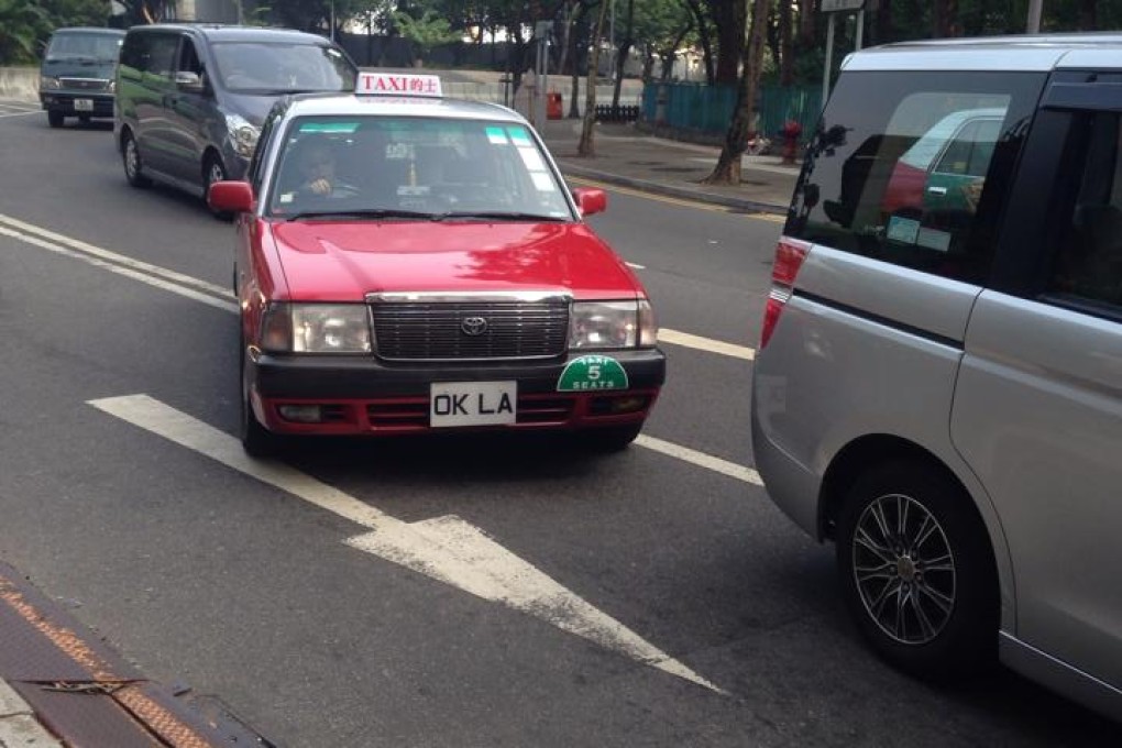 Caption: "OK LA!": the Taxihero app aims to solve your taxi problems. Photo: SCMP Pictures