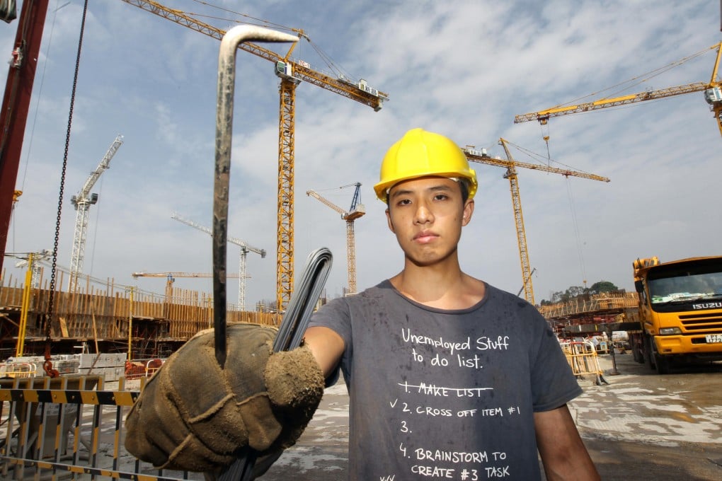 Yeung Wai-yip has a degree in finance but chose to become an apprentice bar-bender. Photo: Edward Wong