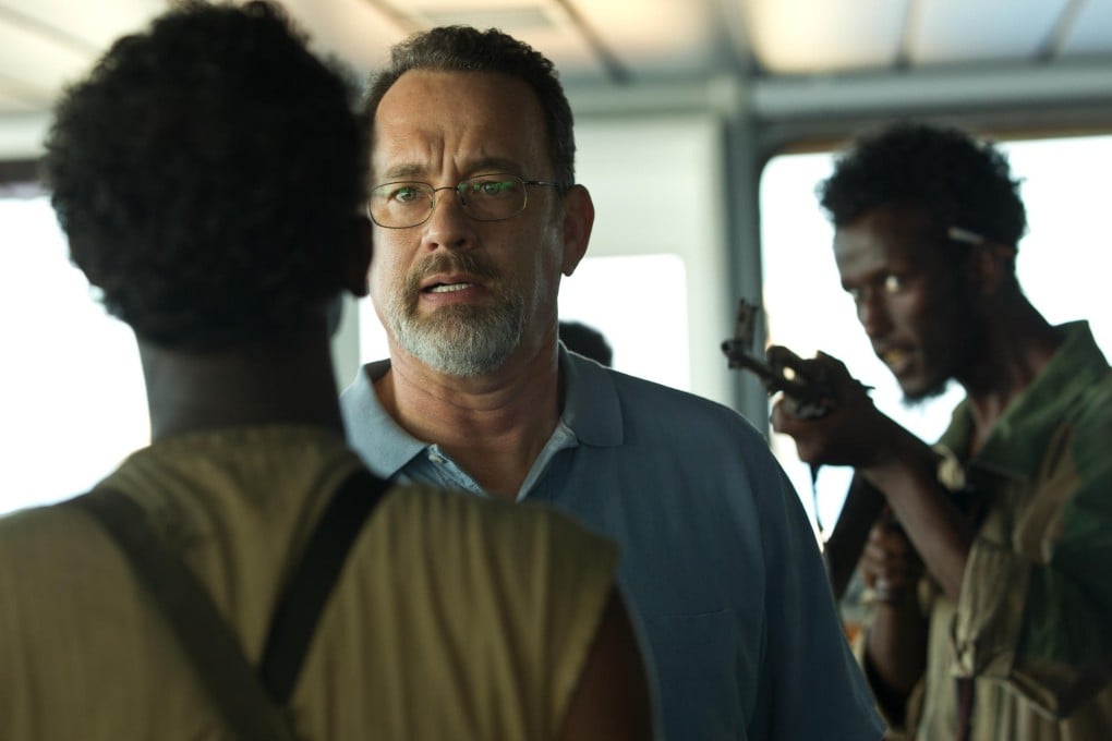 Tom Hanks plays ship captain Richard Phillips, whose vessel is hijacked by Somali pirates.
