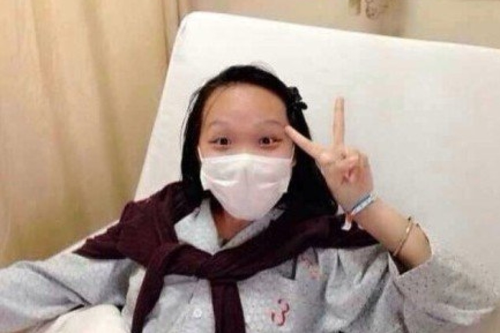 Liu A Mi was recently diagnosed with leukemia. Photo: The Guangzhou Daily