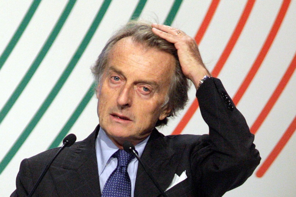 Ferrari president Luca Di Montezemolo
