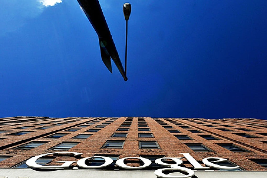A view of the Google offices in New York. Photo: EPA