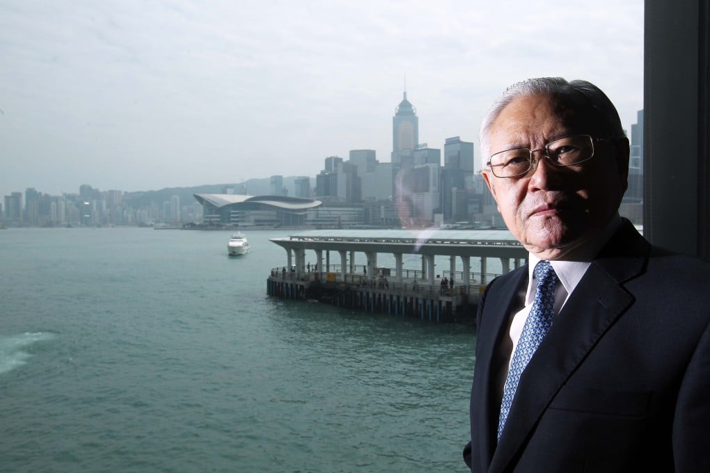 Winston Chu Ka-sun poses to photographer at the Maritime Museum at Central pier. Photo: SCMP Pictures